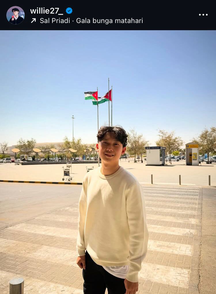 Willie Salim di Palestina